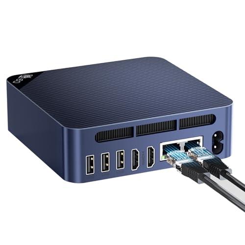 Beelink EQ14 Mini PC Intel Processore N150 (4C/4T, fino a 3.6Ghz), 16G DDR4 500G M.2 SSD, Dual 2.5G LAN/25W TDP/WiFi 6/BT5.2/Type-C