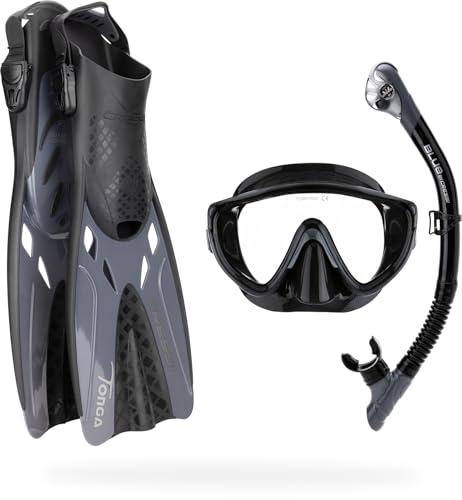 CRESSI Tino Adventure Set Nero/Grafite [S/M]