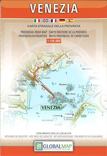 Venezia. Carta stradale della provincia 1:150.000