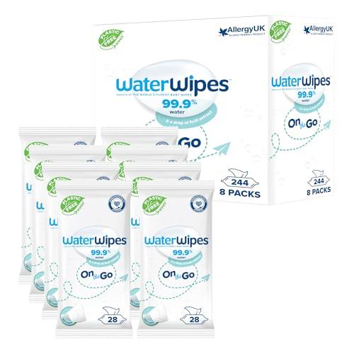 WaterWipes On The Go - 224 Salviette Umidificate