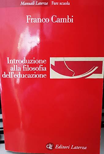Introduzione alla filosofia dell'educazione