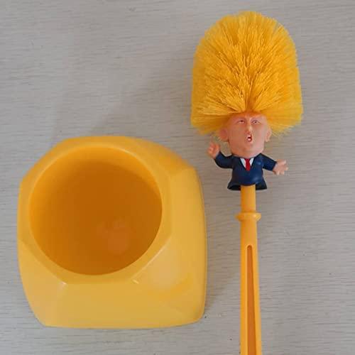 Donald Trump - Scovolino WC con Funzione di Pulizia e Supporto Divertente