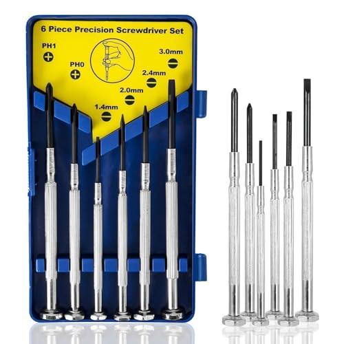 Set di Cacciavite di Precisione 6 in 1 per Occhiali e Orologi