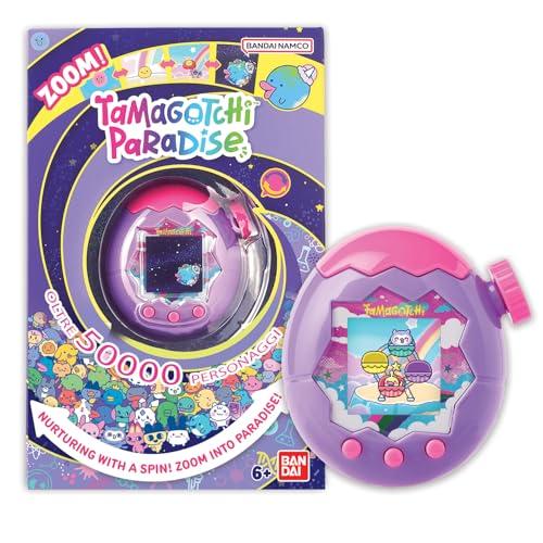 Tamagotchi Paradise Cielo - Animale Virtuale Interattivo Viola e Rosa