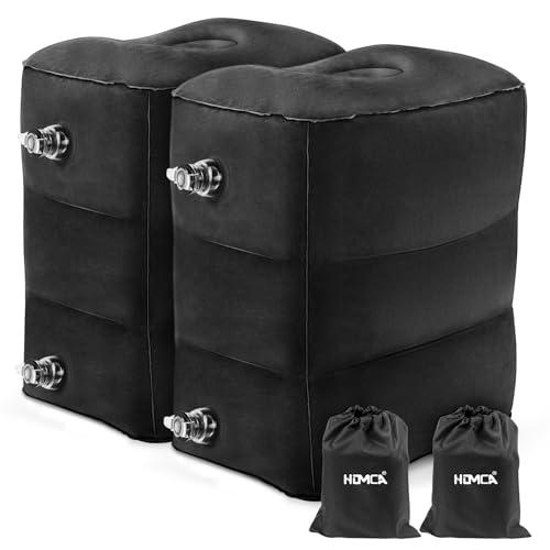 HOMCA Poggiapiedi Gonfiabile da Viaggio