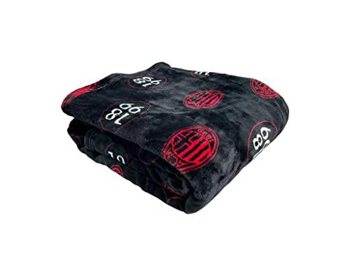 Coperta Plaid AC Milan - Morbidezza e Passione Rossonera per la Tua Casa