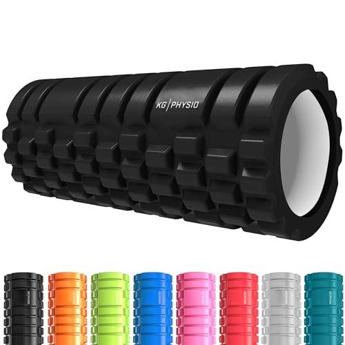 KG Physio Foam Roller - Rullo per Pilates, Massaggio Gambe, Schiena e Braccia - Ultraleggero Essenziale per Rilasciare le Tensioni Muscolari - 33x12cm