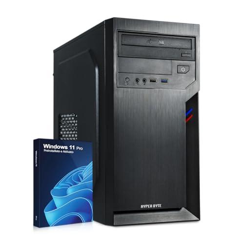 HYPER BYTE® Office PC - Intel Core i7, 32GB RAM, 1TB SSD, Win 11 Pro, WiFi