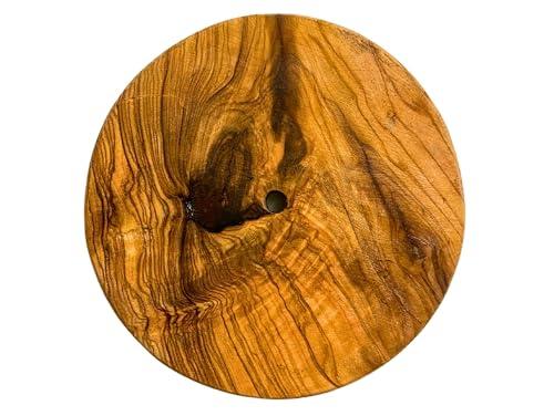 Base in Legno di Ulivo (L) - Artigianato Unico per la Tua Casa