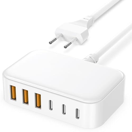 Caricatore USB C Multiplo 6 Porte 100W
