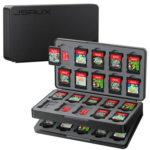 JSAUX Custodia per Schede di Gioco Nintendo Switch