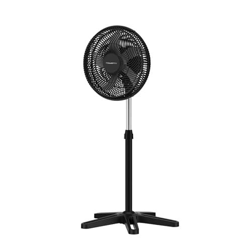 Rowenta Turbo Essential VU3110F0 - Ventilatore a Piantana Potente ed Eco-Friendly