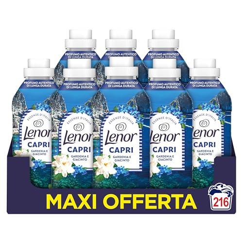 Lenor Ammorbidente Concentrato Essenze d’Italia Capri, 216 Lavaggi