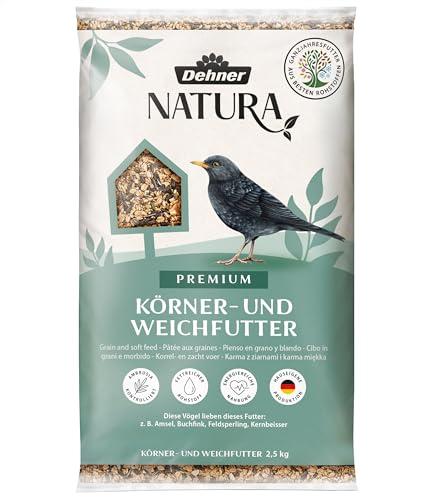 Dehner Natura Premium - Mangime per Uccelli Selvatici, per Tutte Le Stagioni, Ricco di proteine/energia, per Uccelli Selvatici, 2,5 kg