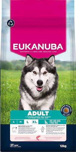 Eukanuba Salmone e Orzo per Cani Adulti Taglia Grande