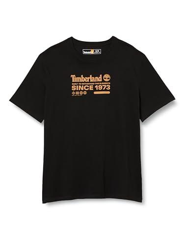 Timberland Short Sleeve Tee 1 Tier3 - T-shirt Nera da Uomo