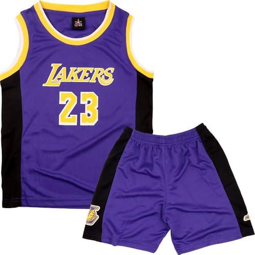 FUTERLY Completo Basket Bambino, 2 Pezzi, Taglia XXL (12-14 Anni)