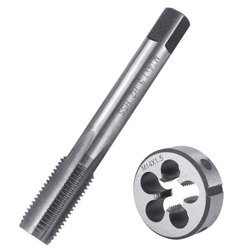 Set Maschio e Filiera BIGP M14 x 1.5 - Filettatura Metrica HSS per Metallo e Legno