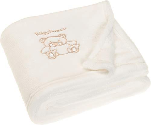 Playshoes Coperta in Pile Orso Beige 75 x 100 cm