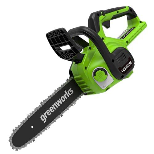Greenworks G40CS30II Motosega a Batteria 40V, 30 cm