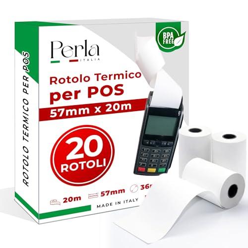Perla - 20 Rotoli POS 57mm x 20 metri