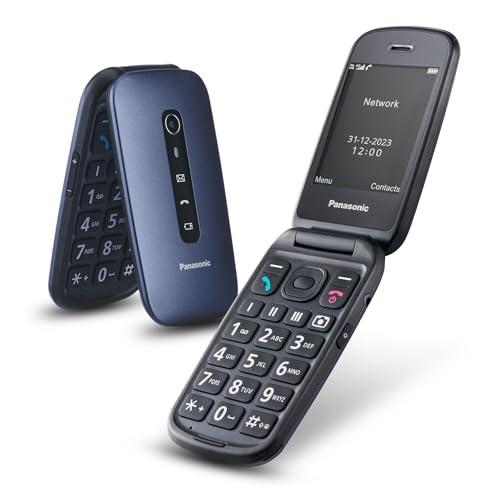 Panasonic KX-TU550EXC - Telefono Cellulare 4G Essenziale per Anziani