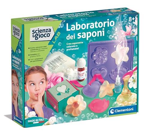 Clementoni - Kit per fare Saponette - Scienza e Gioco Lab - Laboratorio Dei Saponi