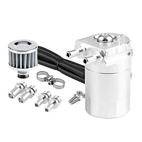 Allwway - Serbatoio con filtro di sfiato per auto, 300 ml, universale Pure Silver