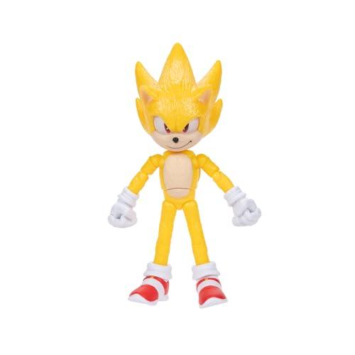 Sonic 3 Movie - Action Figure di Super Sonic 13 cm