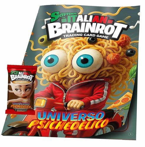 Album + 1 Bustina Skifidol Italian Brainrot Universo Psichedelico Officina Edicola