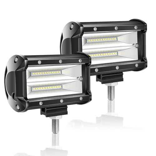 Willpower 2pc Faro da Lavoro Led Trattore 13cm 72W