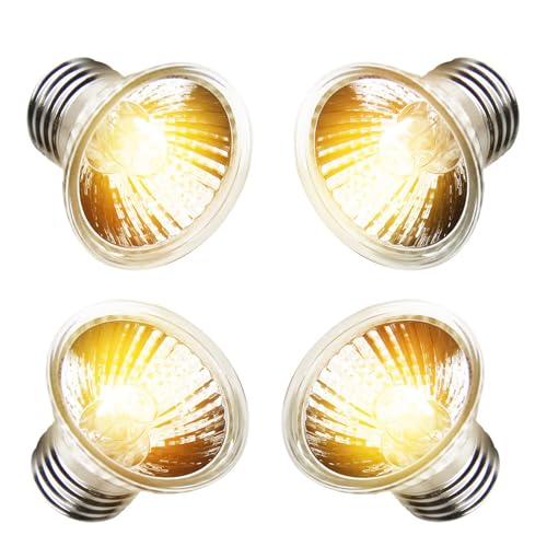 JOOVCC Lampada Riscaldante per Rettili UVA UVB con Morsetto Girevole