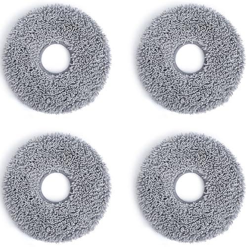 ECOVACS Panni Lavabili per DEEBOT N30 PRO OMNI/N30 OMNI (4 pezzi)