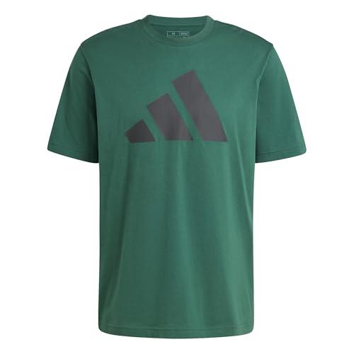 adidas Uomo PWR 3 Graphic Tee, Verde Collegiale, XL