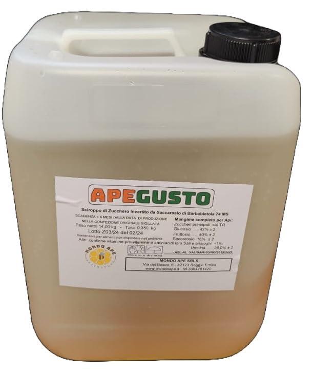 ApeGusto Sciroppo per Api - Nutrimento Liquido di Barbabietola, Tanica da 14 kg