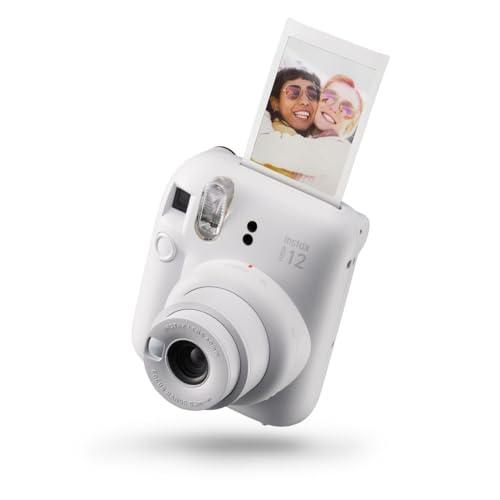 Fujifilm Instax Mini 12 Fotocamera Istantanea - Bianco Argilla