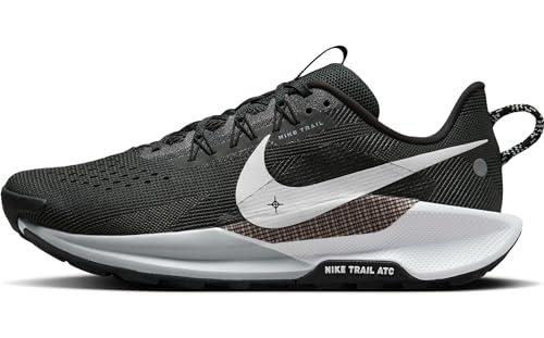 Nike DV3864 ReactX Pegasus Trail 5 Uomo, Black/White-Anthracite-Wolf Grey EU 44