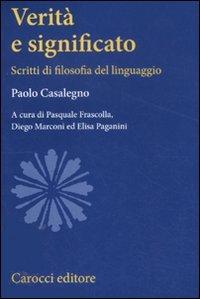 Verità e significato: scritti di filosofia del linguaggio