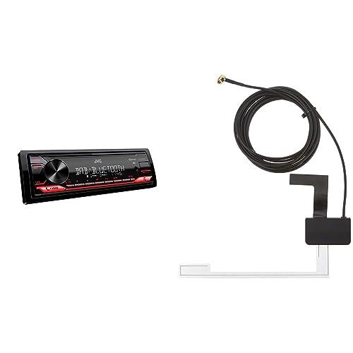 JVC KD-X282DBT Autoradio Bluetooth con DAB+ e Antenna DAB Pioneer CA-AN-DAB.001