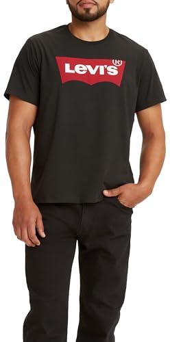 Levi's Graphic Set-in Neck T-Shirt Uomo Nera