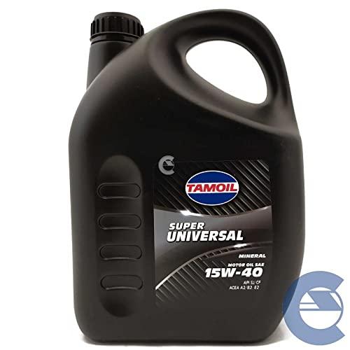 TAMOIL Super Universal 15W-40 - Olio Motore Multigrado 4 Litri
