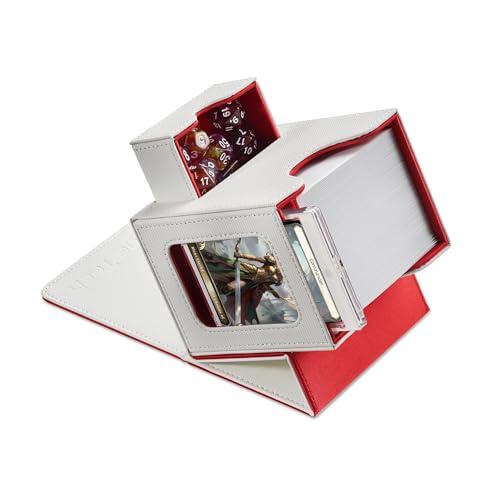 Mage Tech Commander Deck Box Bianco/Rosso per MTG