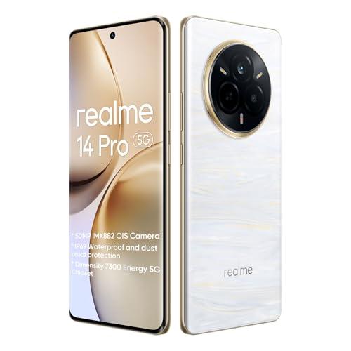 Realme 14 Pro 5G Bianco, 8GB RAM, 256GB Memoria