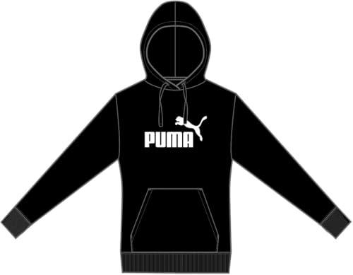 PUMA Ess No. 1 Logo Hoodie TR Felpa con Cappuccio Unisex - Adulto, PUMA Black