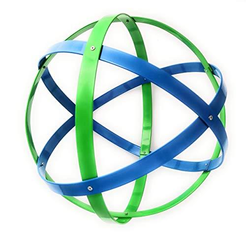 Genesa Crystal Genesacolor, Purificatore Energetico Verde e Blu, Diametro 32 cm