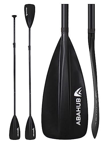 Abahub Pagaia SUP Alluminio 2 in 1 Convertibile in Pagaia Kayak, Remi Telescopici 173-213 cm