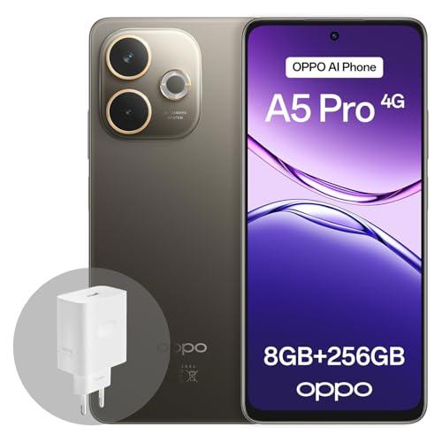 OPPO A5 Pro 4G (8GB/256GB) Black Brown - Smartphone Robusto e Performante