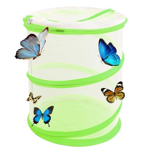 Gabbia per Insetti - Habitat Pieghevole per Farfalle 30x35cm