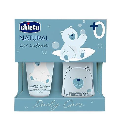 Chicco Set Cosmetico Natural Sensation: Bagno Shampoo e Crema Corpo