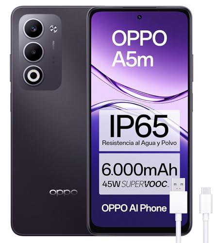 OPPO A5x Smartphone Libero con IA, 8GB RAM + 256GB, Schermo 6.67